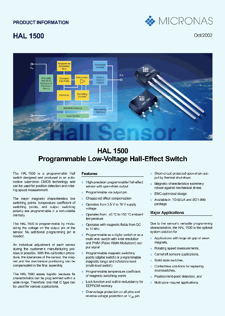 HAL15001PI_985918.PDF Datasheet