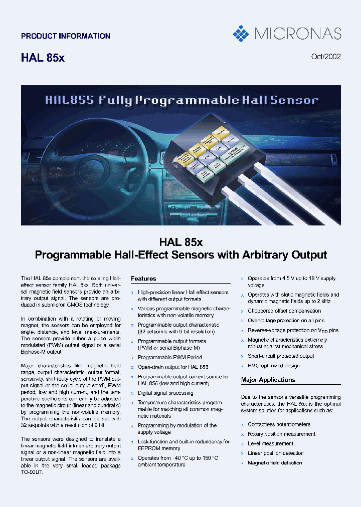HAL85X1PI_985931.PDF Datasheet