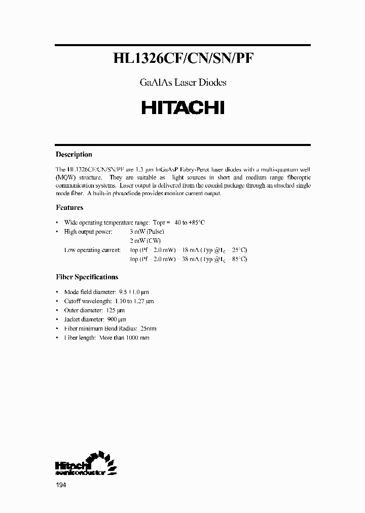 HL1326CF_986187.PDF Datasheet