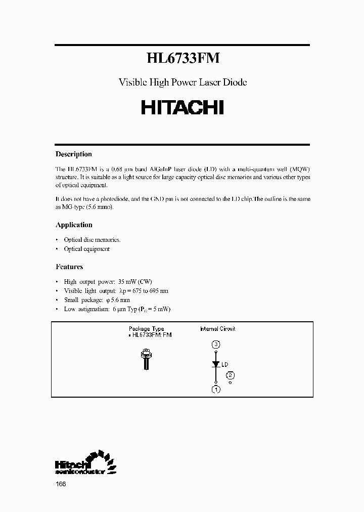 HL6733FM_986213.PDF Datasheet