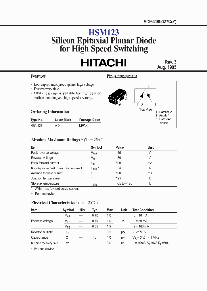 HSM123_986346.PDF Datasheet