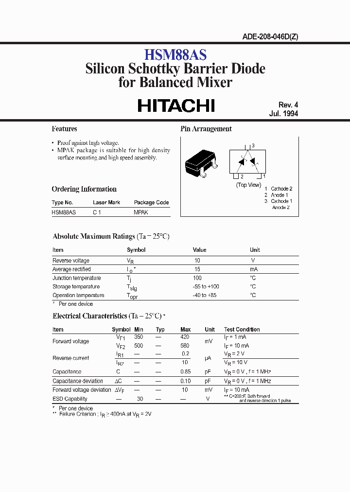 HSM88AS_986361.PDF Datasheet