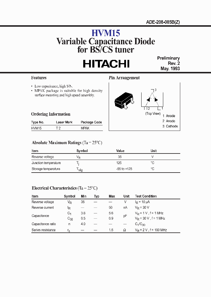 HVM15_986529.PDF Datasheet