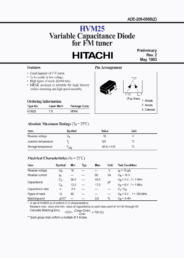 HVM25_986534.PDF Datasheet