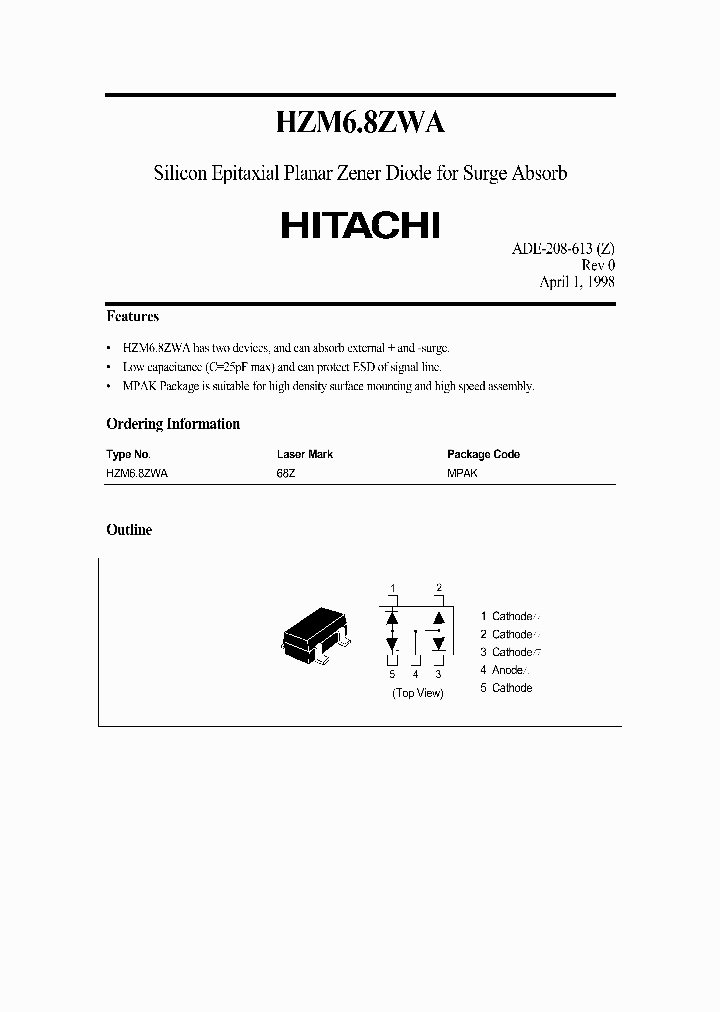 HZM68ZWA_986609.PDF Datasheet