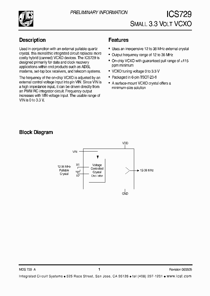 ICS729_986765.PDF Datasheet