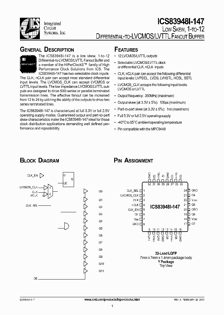ICS83948-147I_986782.PDF Datasheet