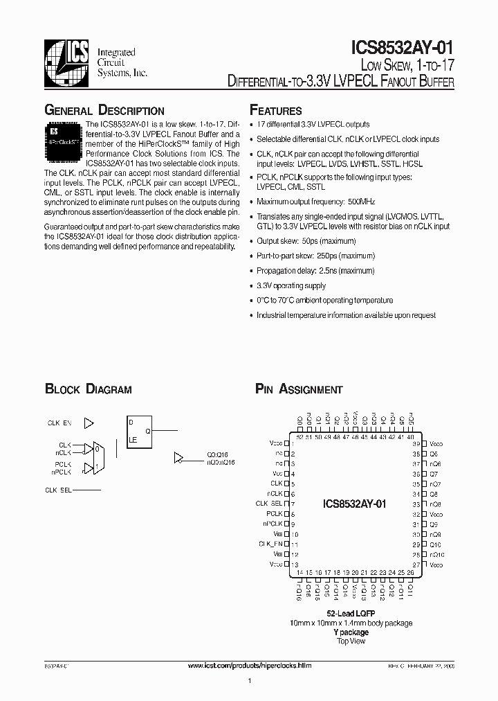 ICS8532AY-01_986860.PDF Datasheet