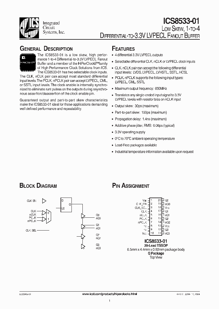 ICS8533-01_986862.PDF Datasheet
