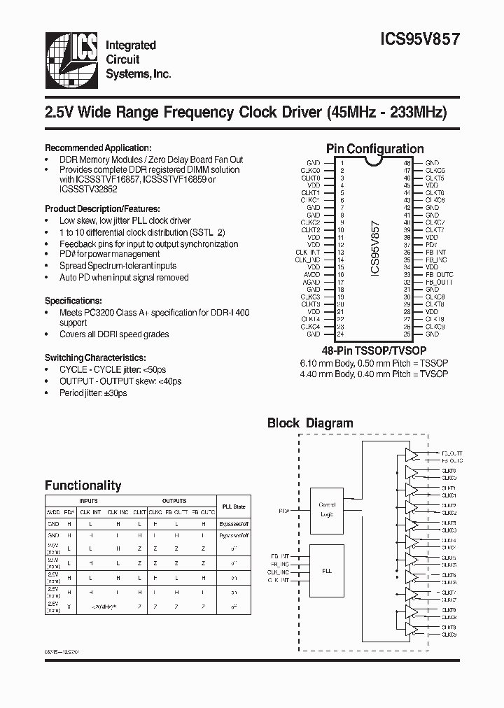 ICS95V857_986979.PDF Datasheet