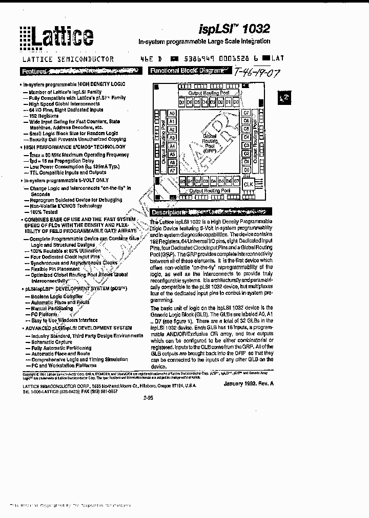 ISPLSI1032-50LJ_987589.PDF Datasheet