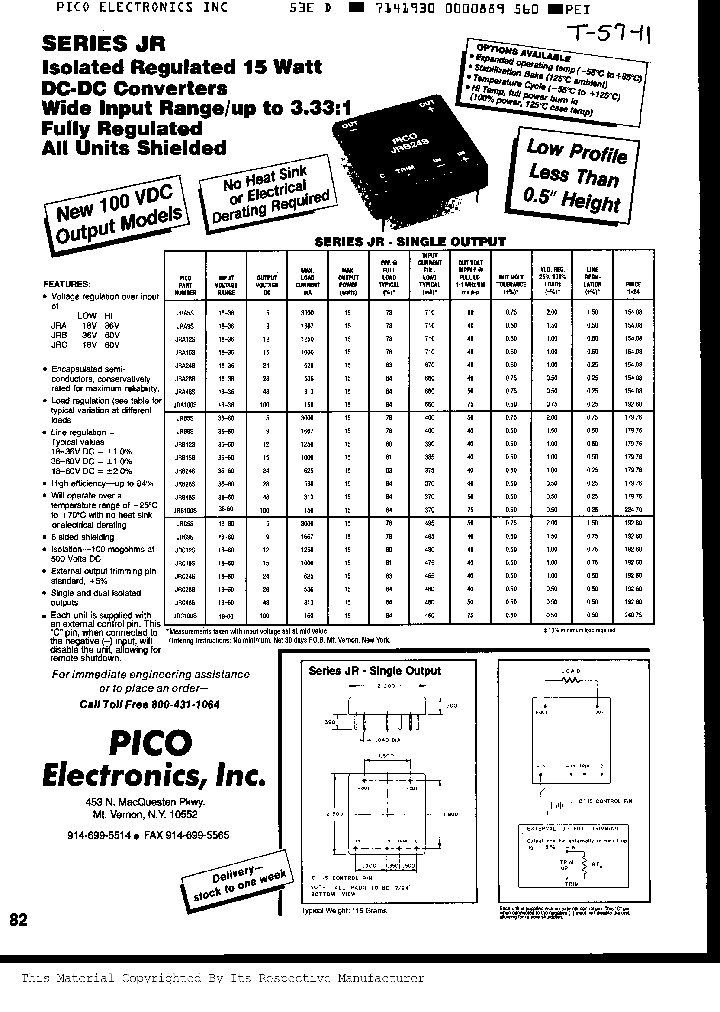 JRA100S_987658.PDF Datasheet