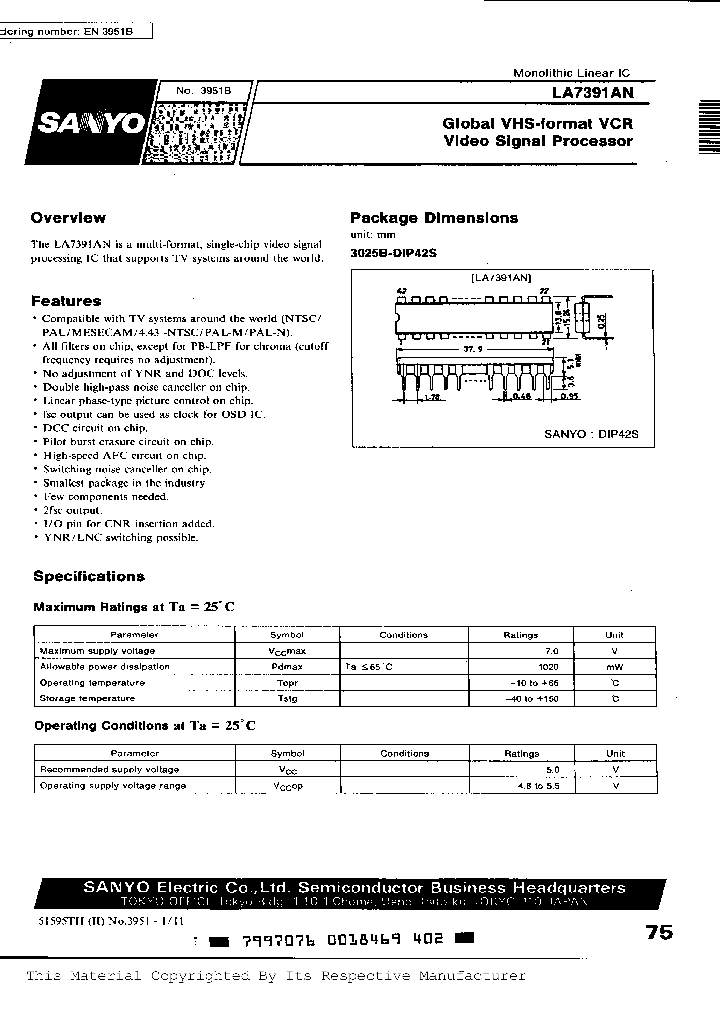 LA7391AN_988156.PDF Datasheet