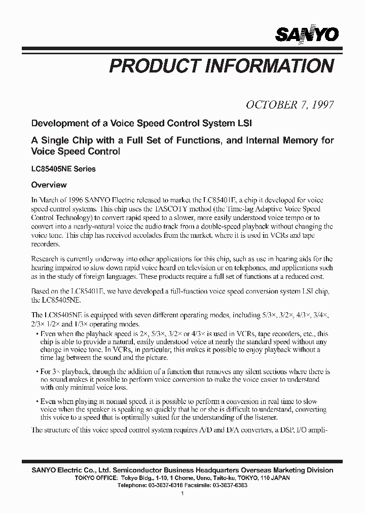 LC85405NE_988265.PDF Datasheet