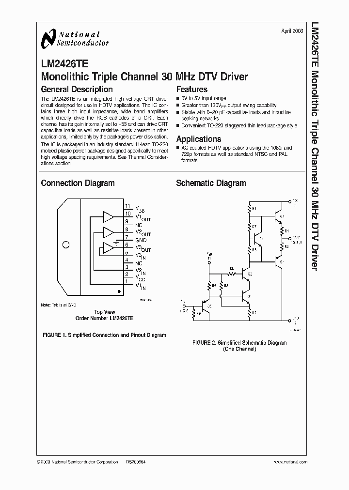 LM2426_988381.PDF Datasheet