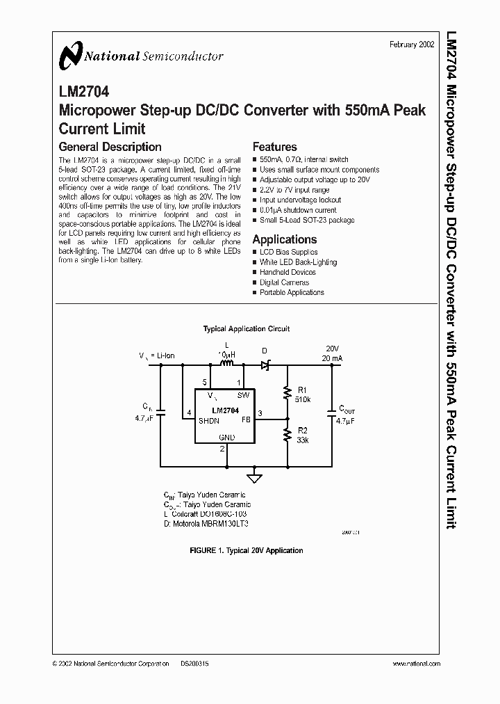LM2704_988408.PDF Datasheet