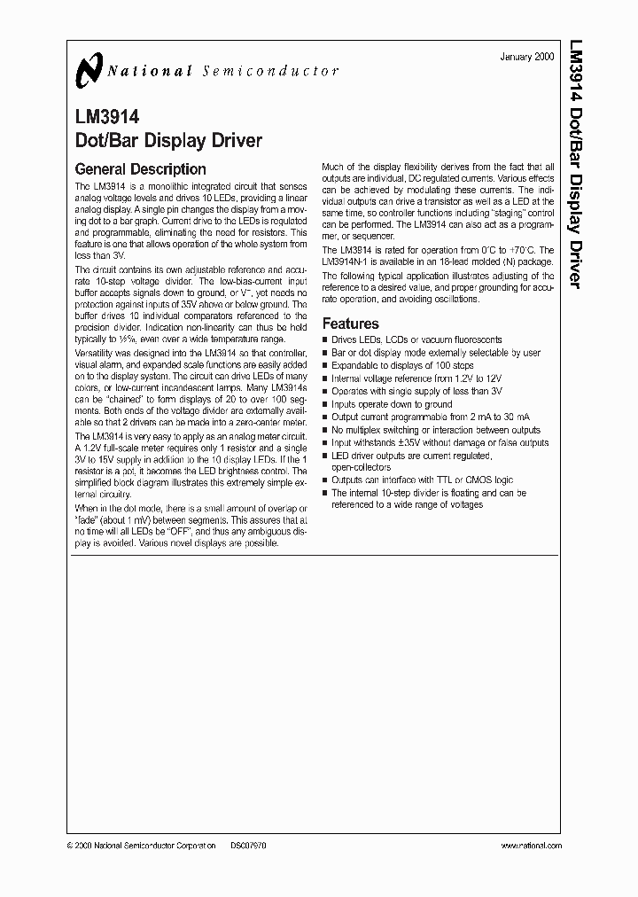 LM3914_988477.PDF Datasheet