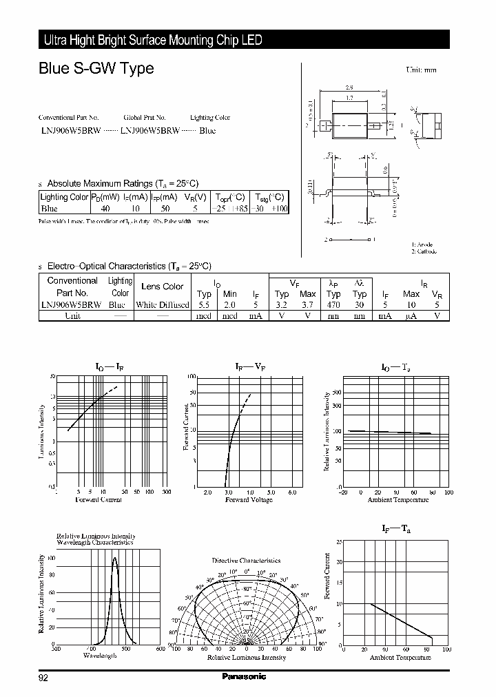 LNJ906W5BRW_988696.PDF Datasheet