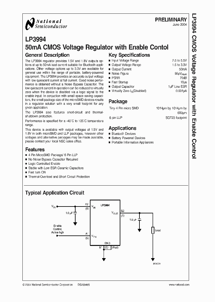 LP3994_988748.PDF Datasheet