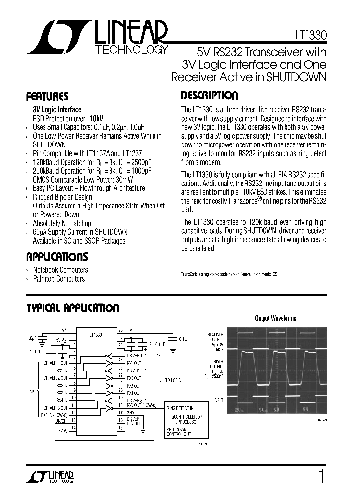 LT1330_989071.PDF Datasheet