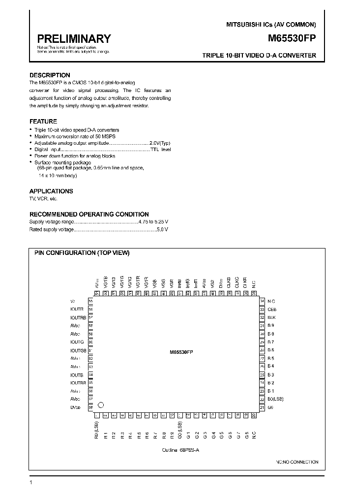 M65530E_989640.PDF Datasheet