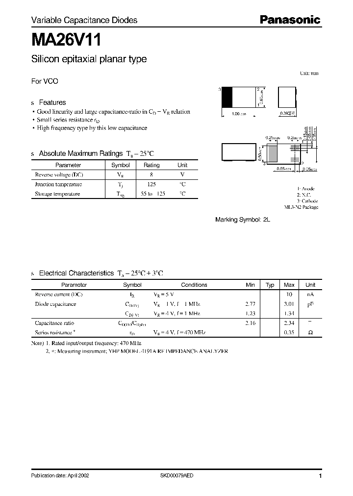 MA26V11_989765.PDF Datasheet