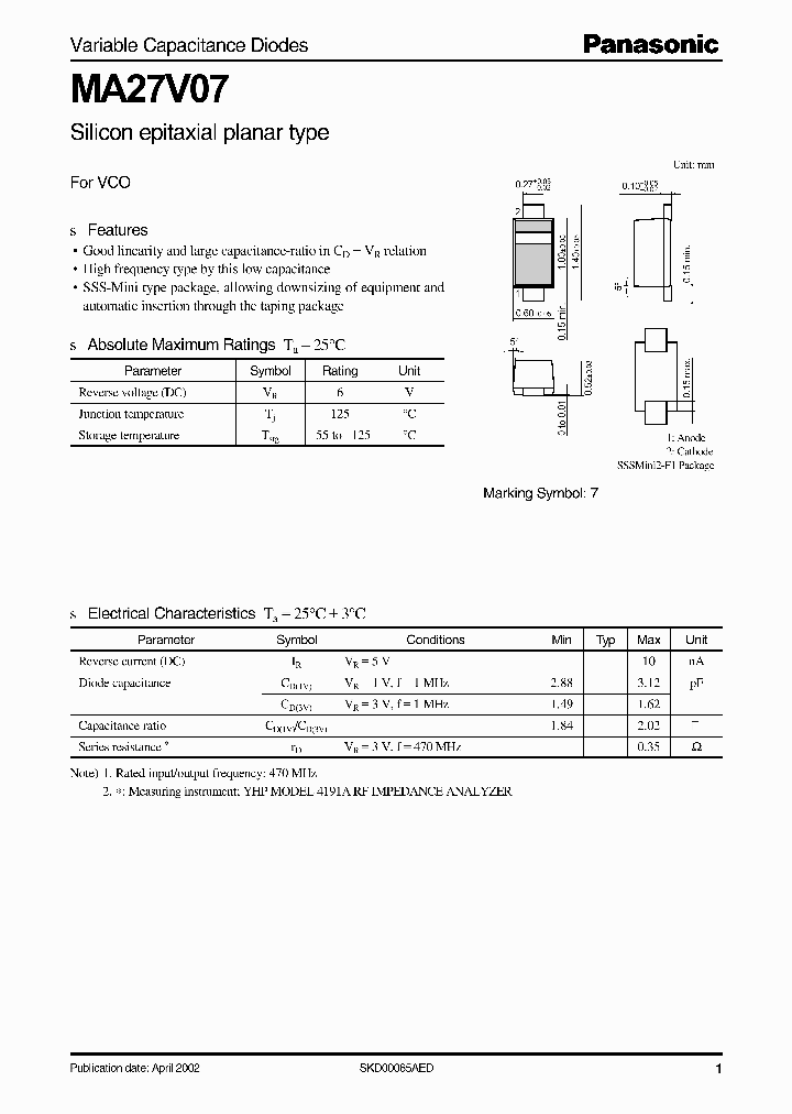 MA27V07_989784.PDF Datasheet