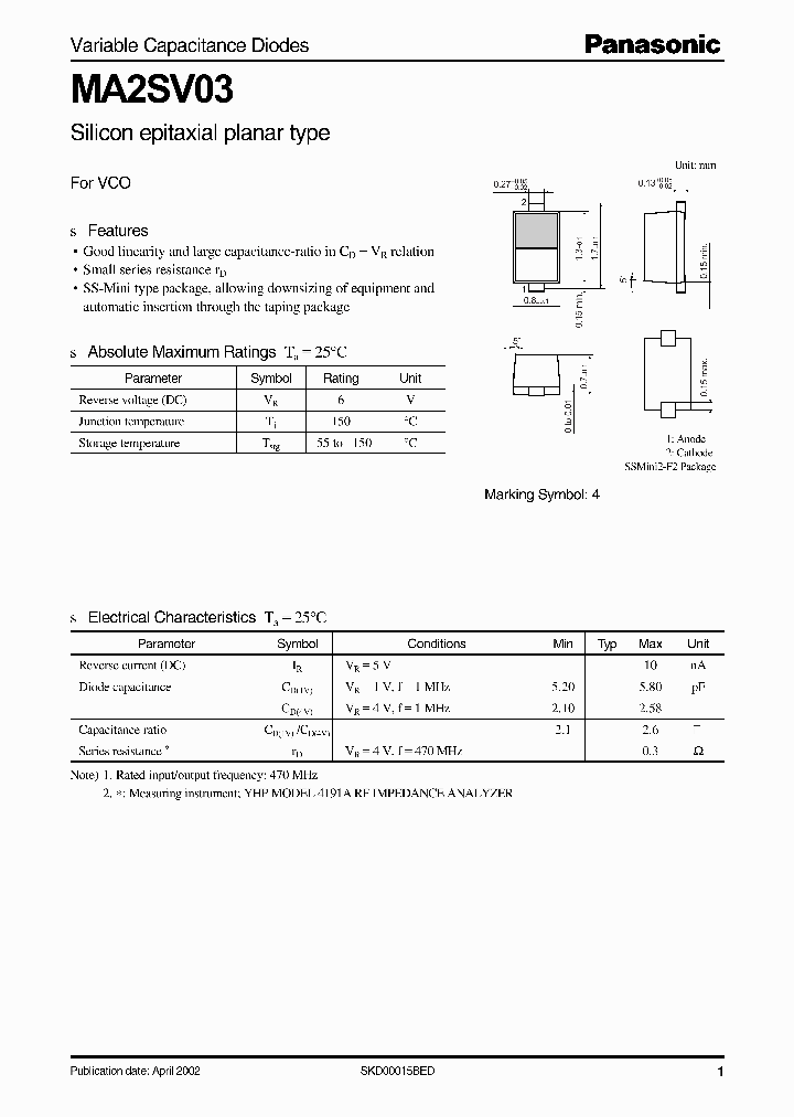 MA2SV03_989847.PDF Datasheet