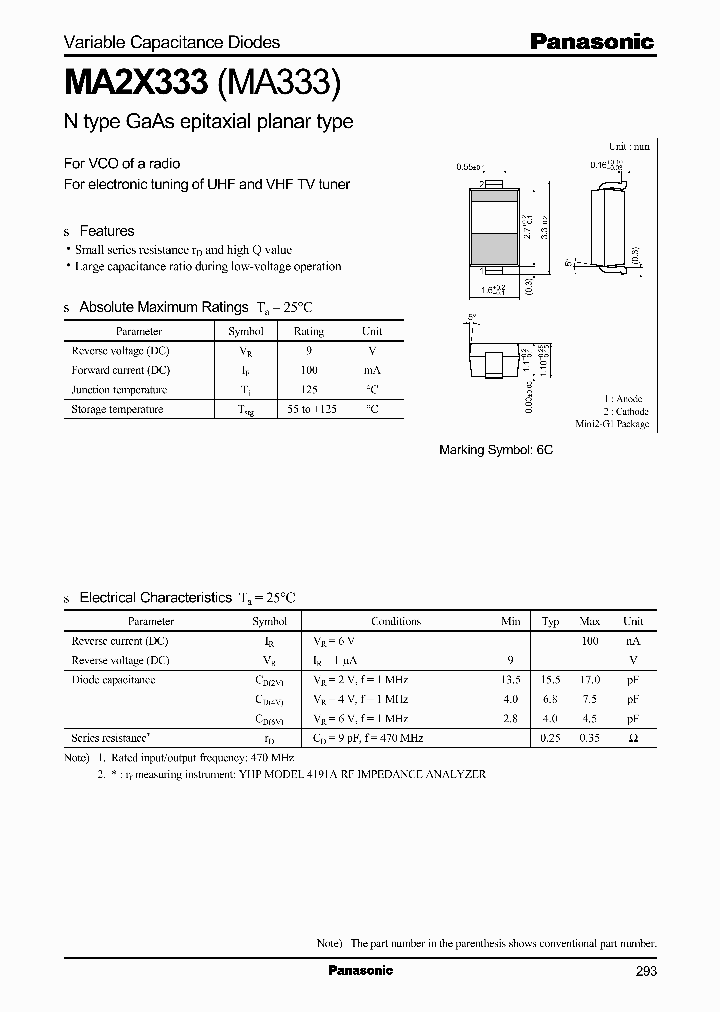 MA2X333_989850.PDF Datasheet