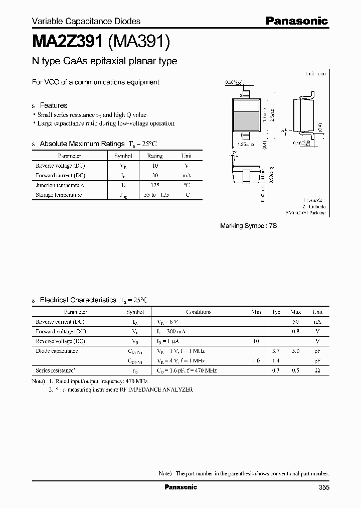 MA2Z391_989870.PDF Datasheet