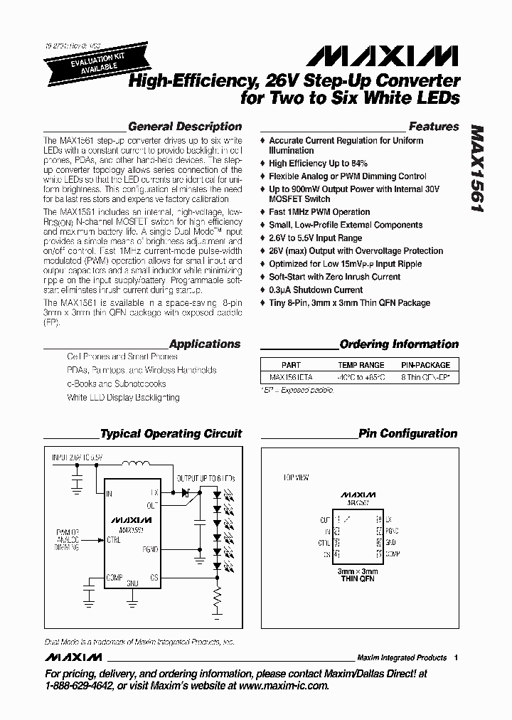 MAX1561_990066.PDF Datasheet