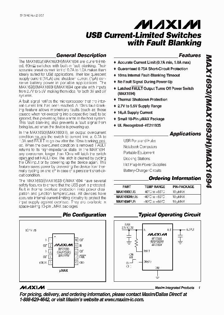 MAX1693-MAX1694_990108.PDF Datasheet