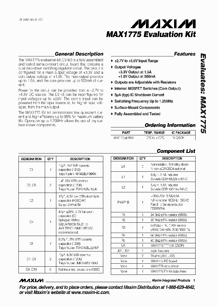 MAX1775EVKIT_990141.PDF Datasheet