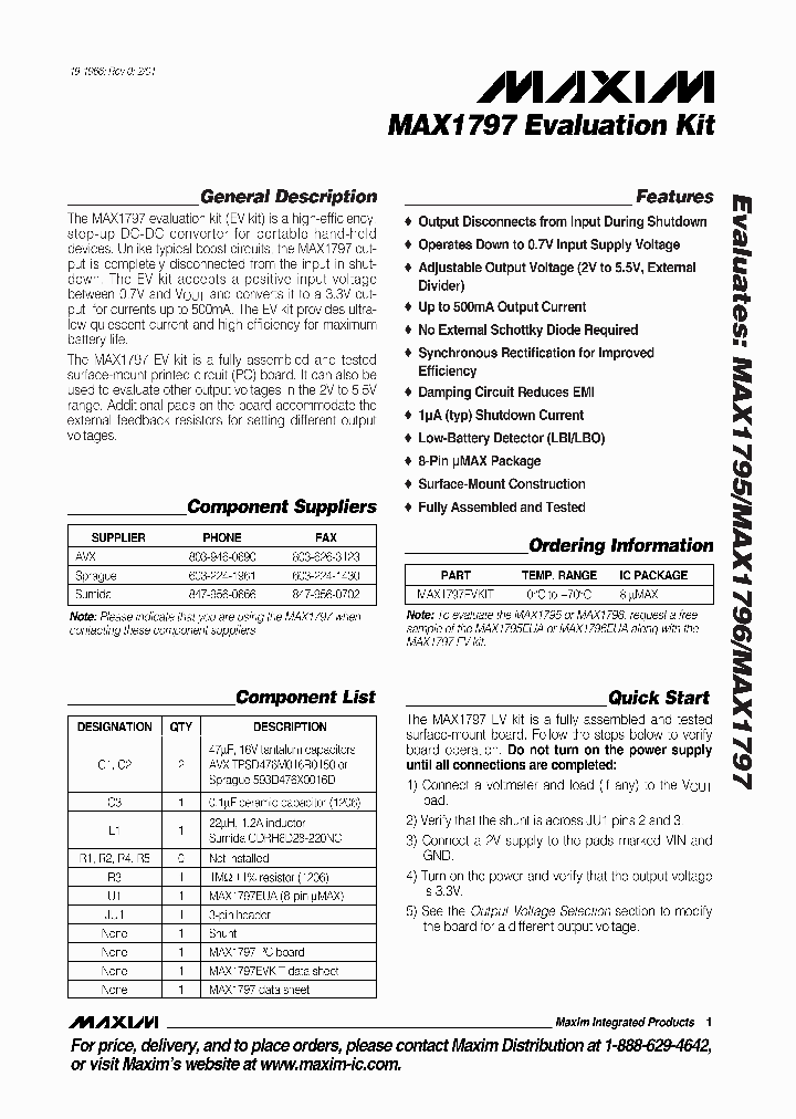 MAX1797EVKIT_990146.PDF Datasheet