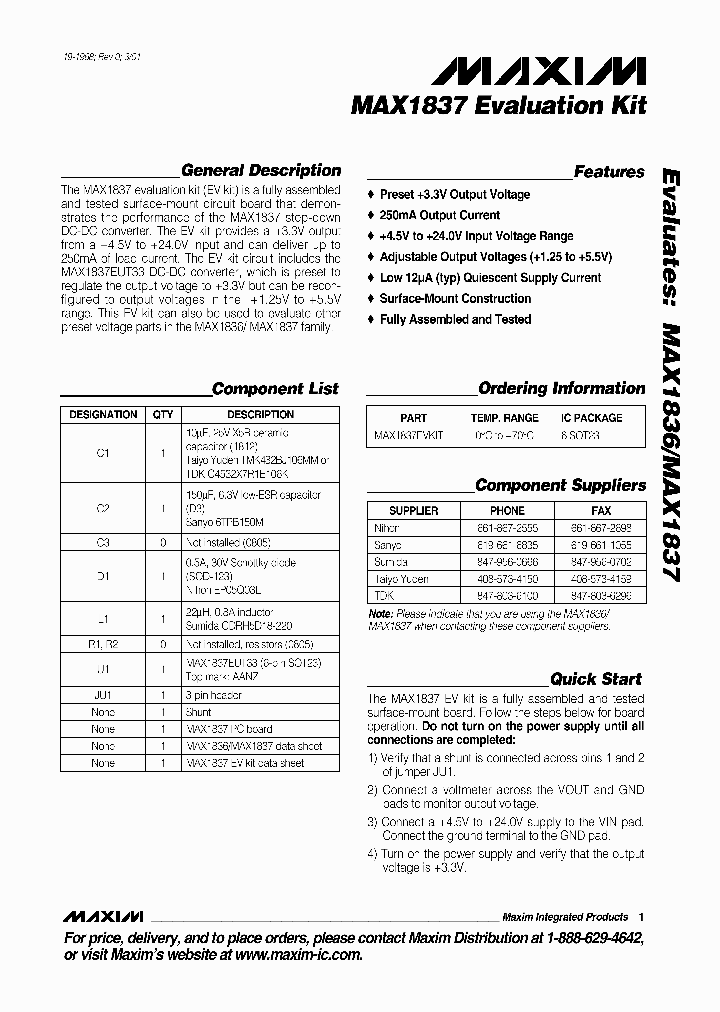 MAX1837EVKIT_990165.PDF Datasheet
