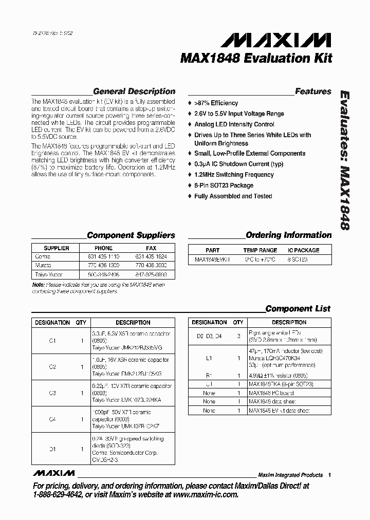 MAX1848EVKIT_990169.PDF Datasheet
