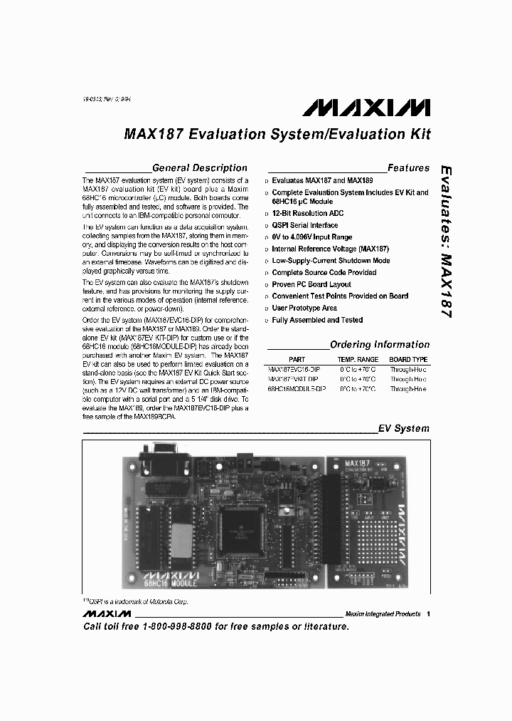 MAX187EVKIT_990180.PDF Datasheet