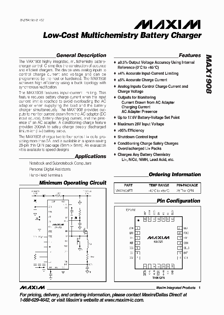 MAX1908_990184.PDF Datasheet