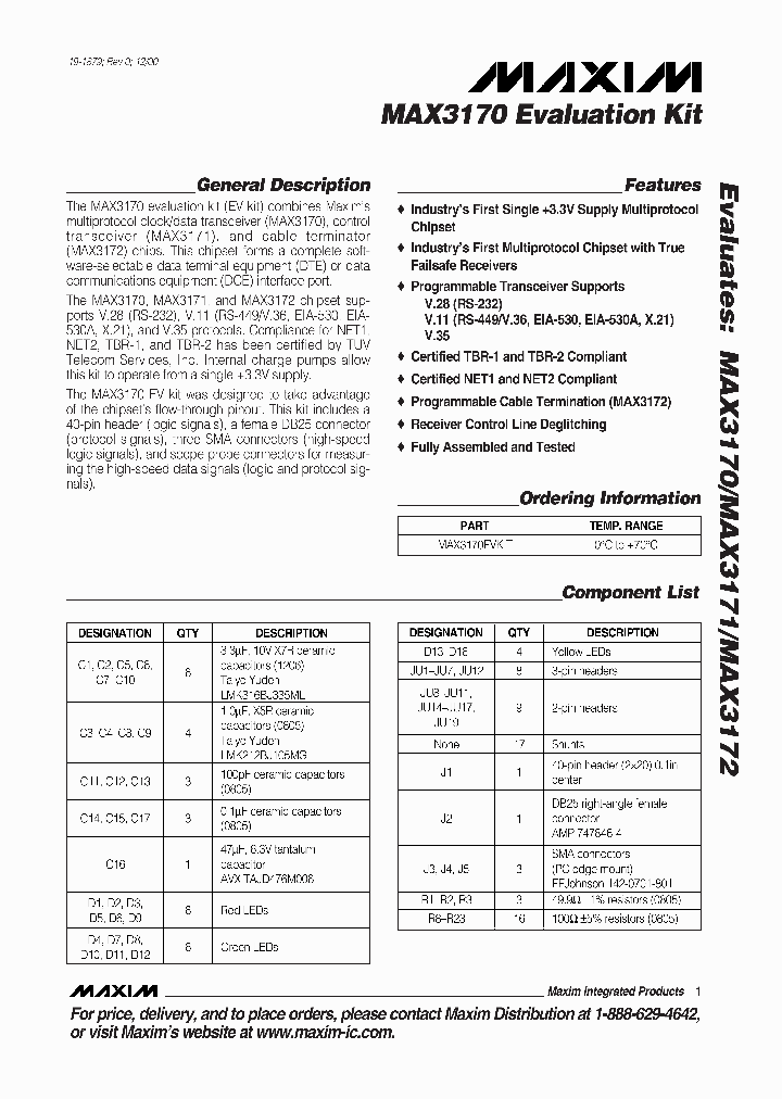 MAX3170EVKIT_990281.PDF Datasheet