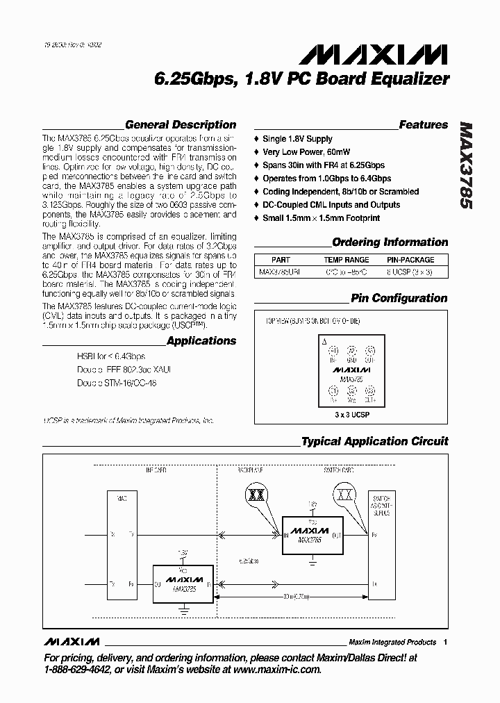 MAX3785_990343.PDF Datasheet