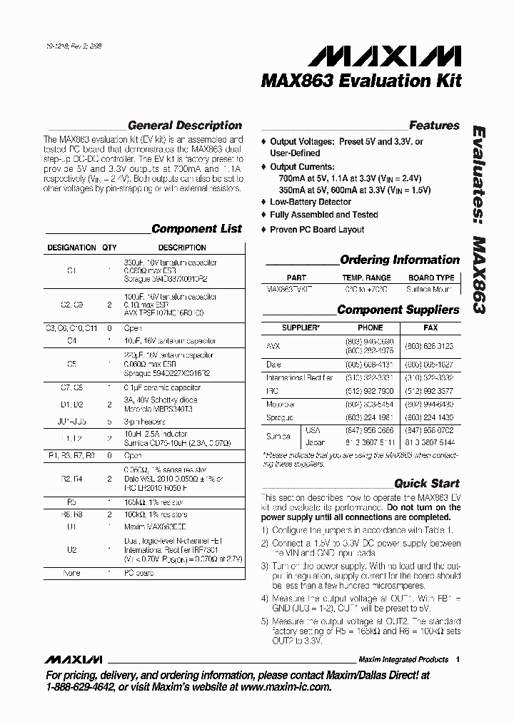 MAX863EVKIT_990632.PDF Datasheet