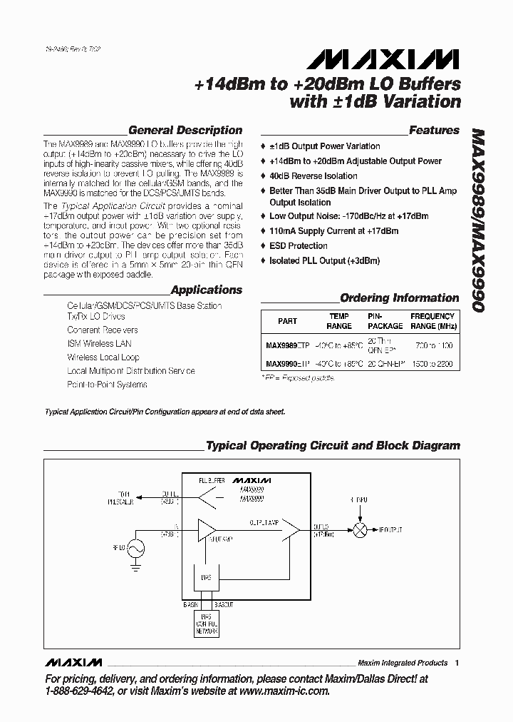 MAX9989-MAX9990_990697.PDF Datasheet