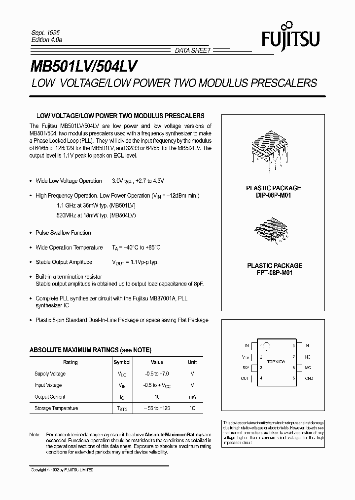 MB504_990731.PDF Datasheet