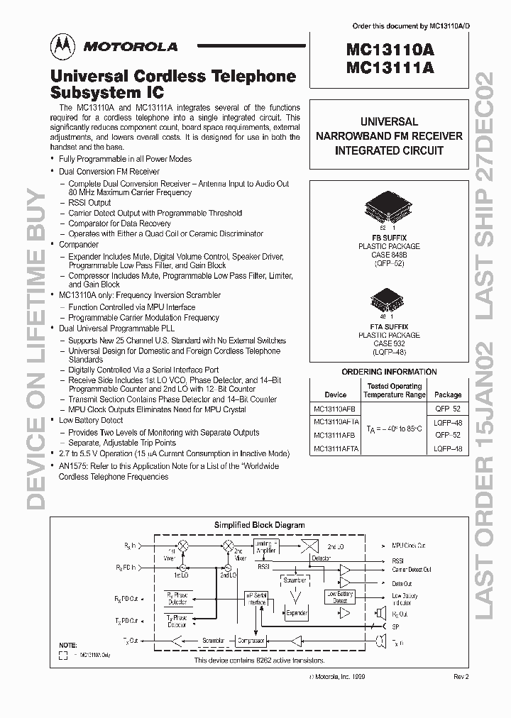 MC13110A_990802.PDF Datasheet