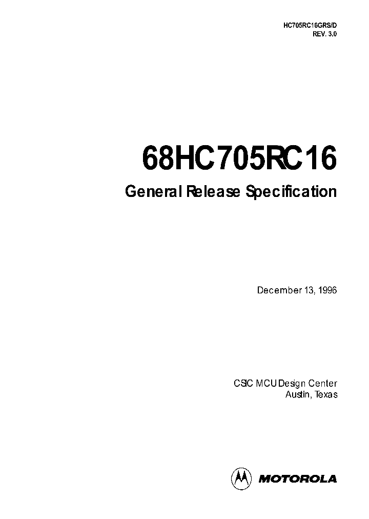 MC68HC705RC16_991008.PDF Datasheet