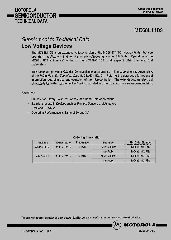 MC68L11D3_991019.PDF Datasheet