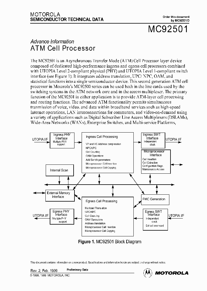 MC92501_991050.PDF Datasheet