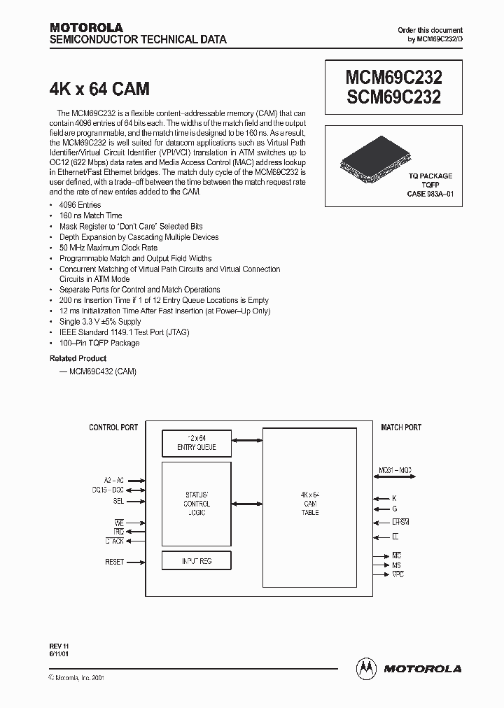 MCM69C232_991092.PDF Datasheet