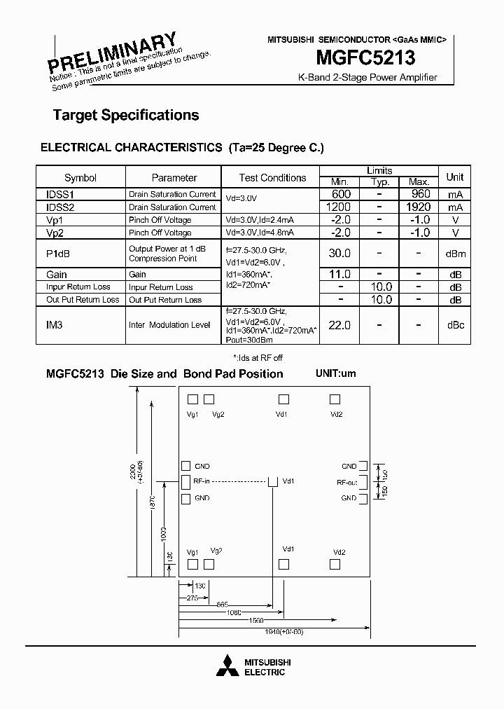 MGFC5213_991236.PDF Datasheet