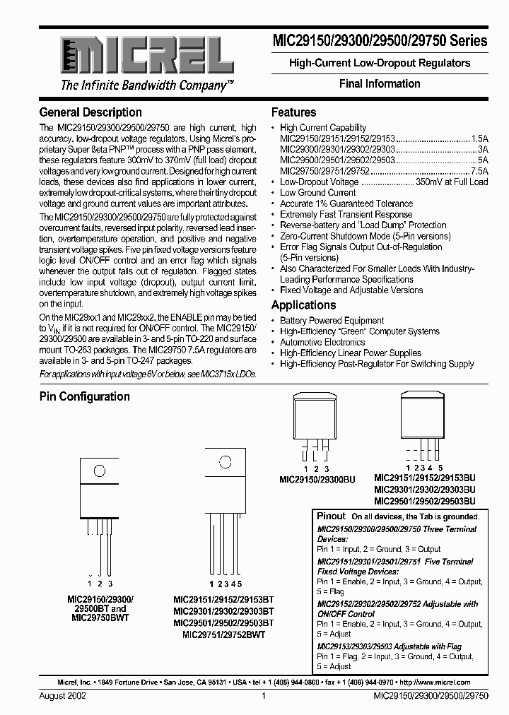 MIC29150-33BT_991313.PDF Datasheet